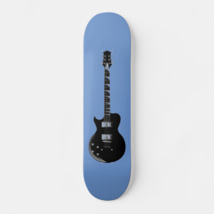 Pop Art Electric Guitar Skateboard