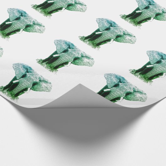 Pop Art Elephant Cadeaupapier (Hoek)