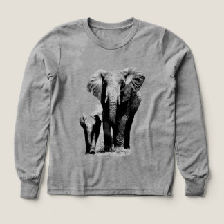 Pop Art Elephant Famille Maman Bébé