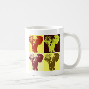 Pop Art Elephant Koffiemok
