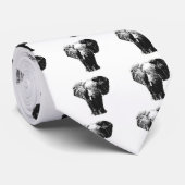 Pop Art Elephant Stropdas (Opgerold)