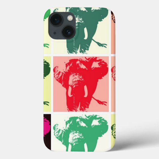 Pop Art Elephants Case-Mate iPhone Case (Achterkant)