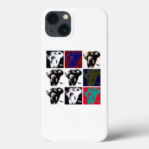 Pop Art Elephants iPhone 13 Hoesje