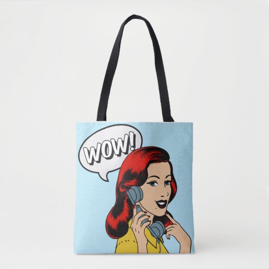 Pop Art Extravaganza Tote Bag (Devant)