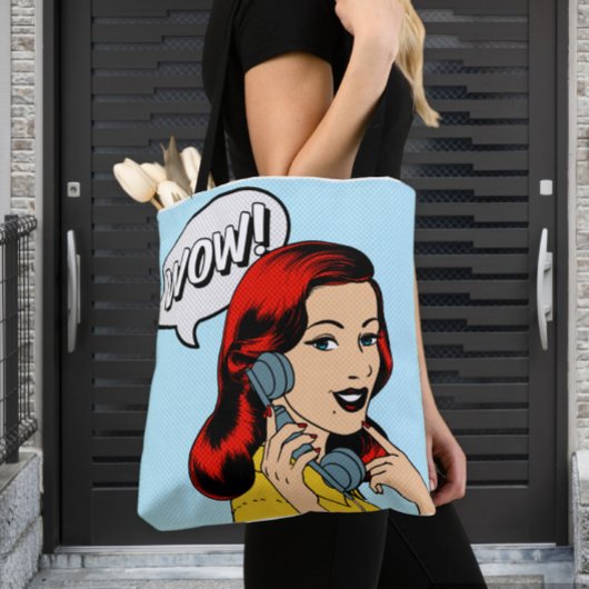 Pop Art Extravaganza Tote Bag