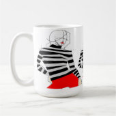 Pop Art Fashion Mug (Gauche)