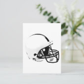 Pop Art Football Helmet Briefkaart (Staand voorkant)