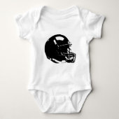Pop Art Football Helmet Romper (Voorkant)