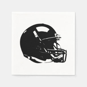 Pop Art Football Helmet Servet