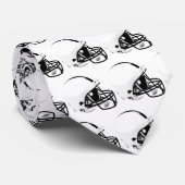 Pop Art Football Helmet Stropdas (Opgerold)