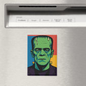 Pop Art Frankenstein Frigo Magnet (In Situ (Lave-vaisselle))