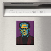 Pop Art Frankenstein Magnet Magneet (Insitu (Vaatwasser))