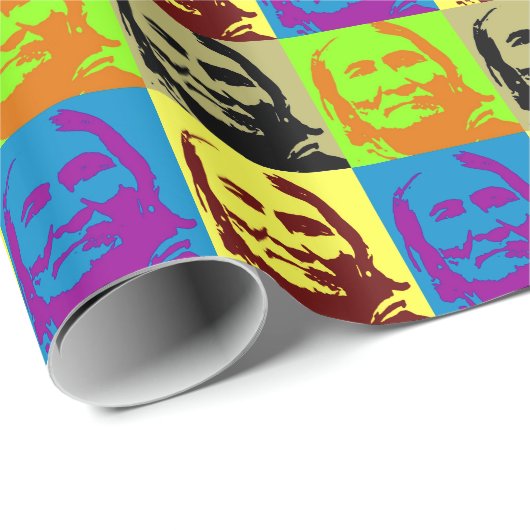 Pop Art Freedom Fighter Geronimo Cadeaupapier (Rol Hoek)