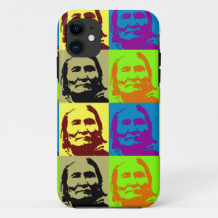 Pop Art Freedom Fighter Geronimo iPhone 11 Hoesje
