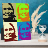 Pop Art Freedom Fighter Geronimo Fotoplaat (Zijkant)