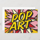 POP ART Fun Retro Comic Book Pop Art (Voorkant / Achterkant)