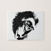 Pop Art Funny Chimpansee Legpuzzel (Horizontaal)
