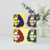 Pop Art Geronimo Briefkaart (Staand voorkant)