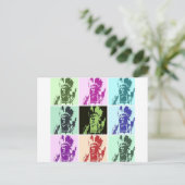 Pop Art Geronimo Briefkaart (Staand voorkant)