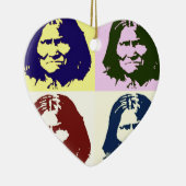 Pop Art Geronimo Keramisch Ornament (Rechts)