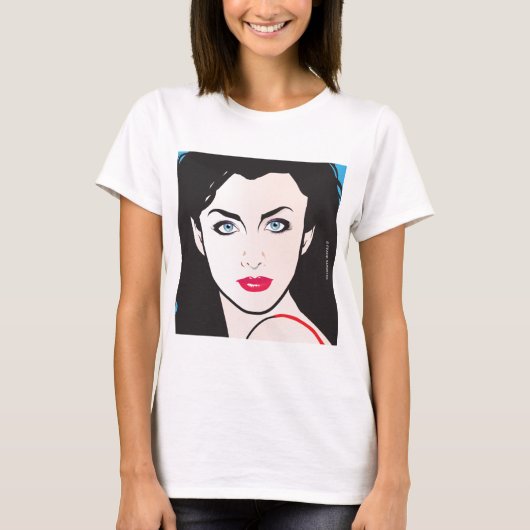 Pop Art Girl - Jill T-shirt (Voorkant)