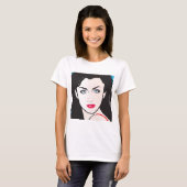 Pop Art Girl - Jill T-shirt (Voorkant volledig)