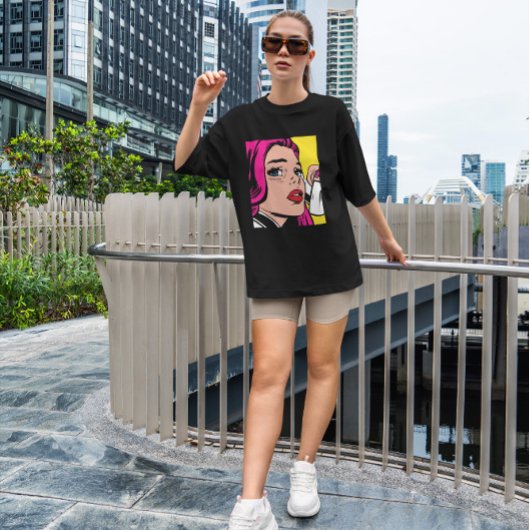 Pop Art Girl T-shirt