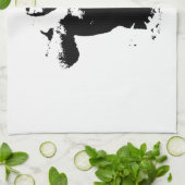 Pop Art Gorilla battre poitrine Serviettes de cuis (Plié)