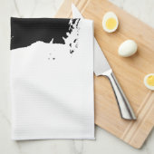 Pop Art Gorilla battre poitrine Serviettes de cuis (Quart Plié)