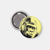 Pop Art Gorilla Magneet (Voorkant / Achterkant)