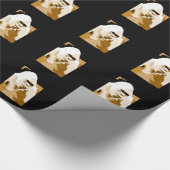 Pop Art Gorilla Stijlvol Kerst Wrapping Papier (Hoek)