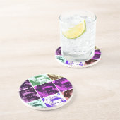 Pop Art Gorillas Zandsteen Onderzetter (Zijkant)