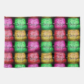 Pop Art Graffiti Aimer serviette murale (Horizontal)