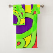 Pop Art Graffiti Bad Handdoek (Insitu)