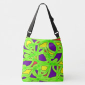 Pop Art Graffiti Crossbody Tas (Voorkant)