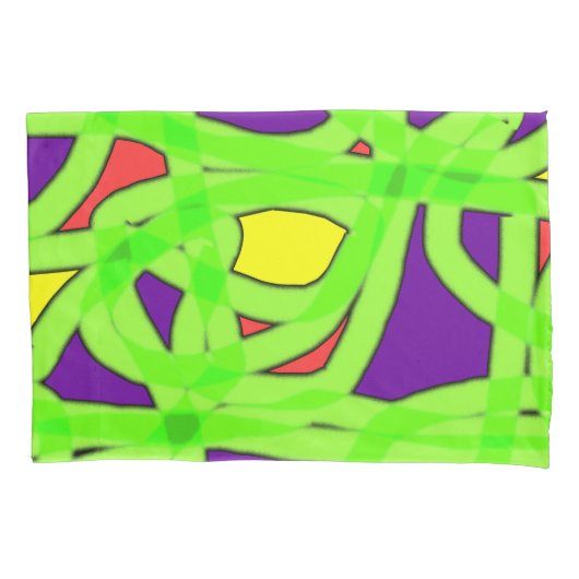 Pop Art Graffiti Kussensloop (Voorkant)