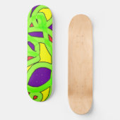 Pop Art Graffiti Skateboard (Voorkant)