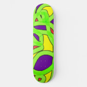 Pop Art Graffiti Skateboard (Voorkant)