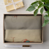 Pop art grillige gekleurde vogel decoupage tissuepapier (Geschenk)