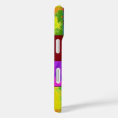 Pop Art grunge Kleurblokken Case-Mate iPhone Case (Achterkant / Rechts)