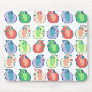 Pop Art Guinea Pig Pattern Muismat