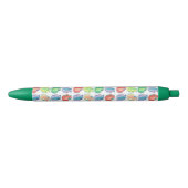 Pop Art Guinea Pig Pattern Zwarte Inkt Pen (Voorkant)