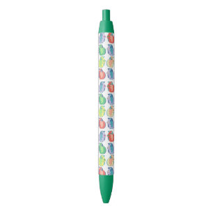 Pop Art Guinea Pig Pattern Zwarte Inkt Pen