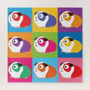 Pop Art Guinea Pigs Legpuzzel