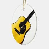 Pop Art Guitar Keramisch Ornament (Links)