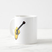 Pop Art Guitar Koffiemok (Voorkant links)