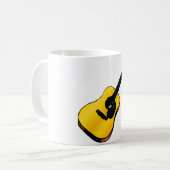 Pop Art Guitar Koffiemok (Voorkant links)