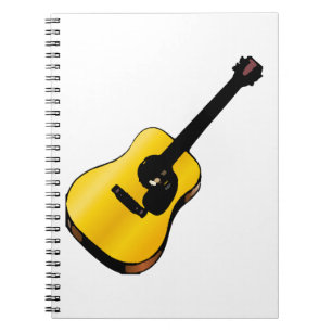 Pop Art Guitar Notitieboek