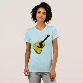 Pop Art Guitar T-shirt (Voorkant volledig)