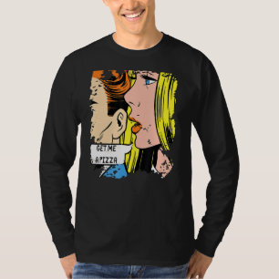 Pop Art haalt me een Pizza T-shirt
